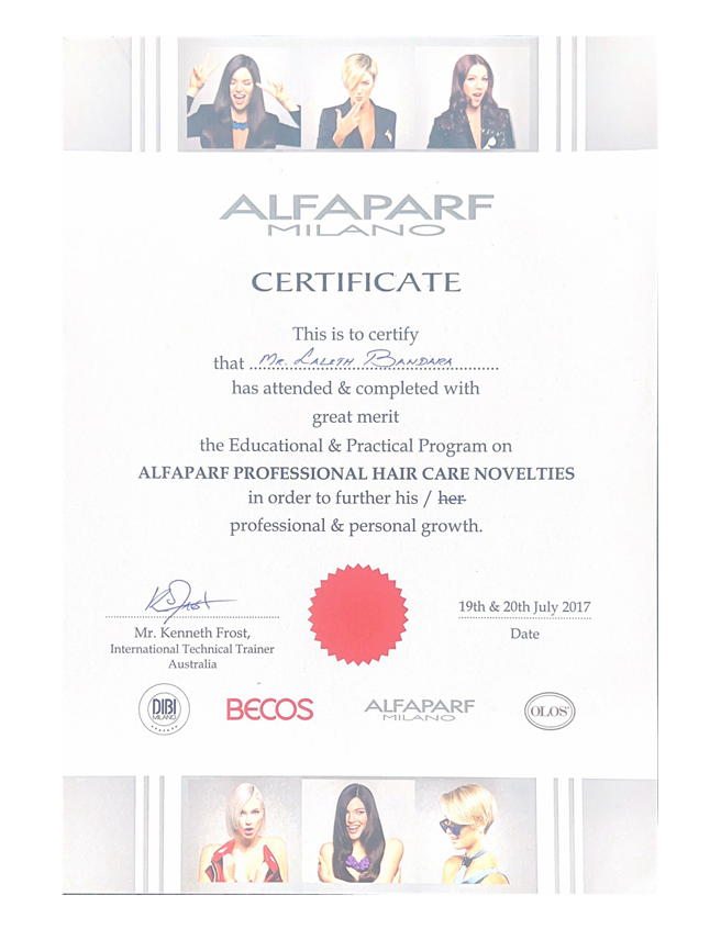 Certificate 8